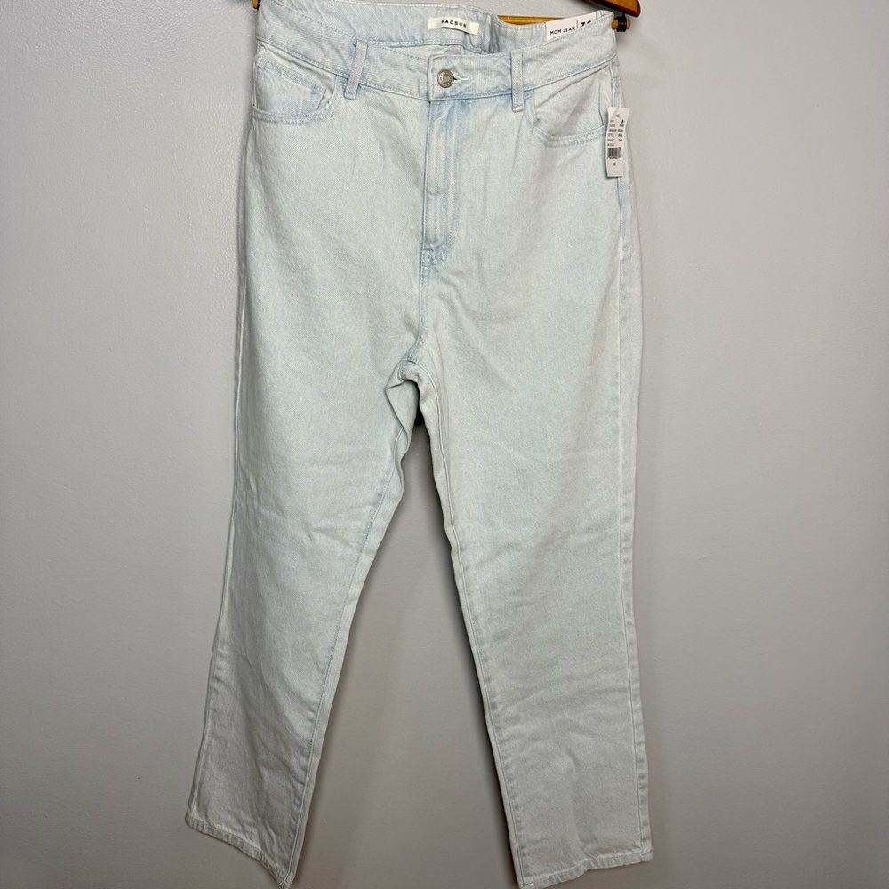 NEW PacSunLight Blue Kaylee Straight Mom Jeans | 30